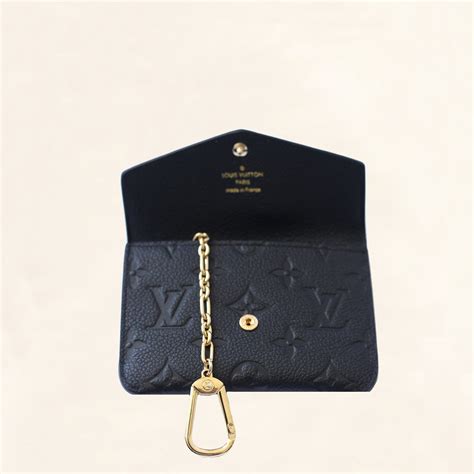 louis vuitton key bag size